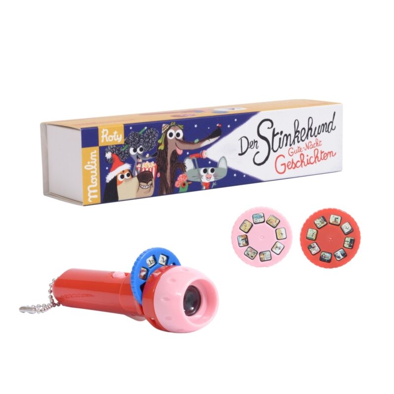 Moulin Roty - Projektionsleuchte: Der Stinkehund