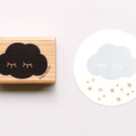 Perlenfischer - Stempel Groß (Wolke)