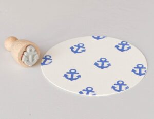 Perlenfischer - Stempel Kegel mini (Anker)