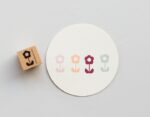Perlenfischer - Stempel quadratisch (Blume) Perlenfischer - Stempel quadratisch (Blume)