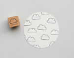 Perlenfischer - Stempel quadratisch (Wolke Outline) Perlenfischer - Stempel quadratisch (Wolke Outline)