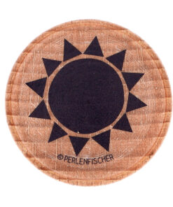 Perlenfischer - Stempel rund (Sonne)