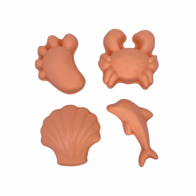 Scrunch - Scrunch moulds - Set of 4 (coral)