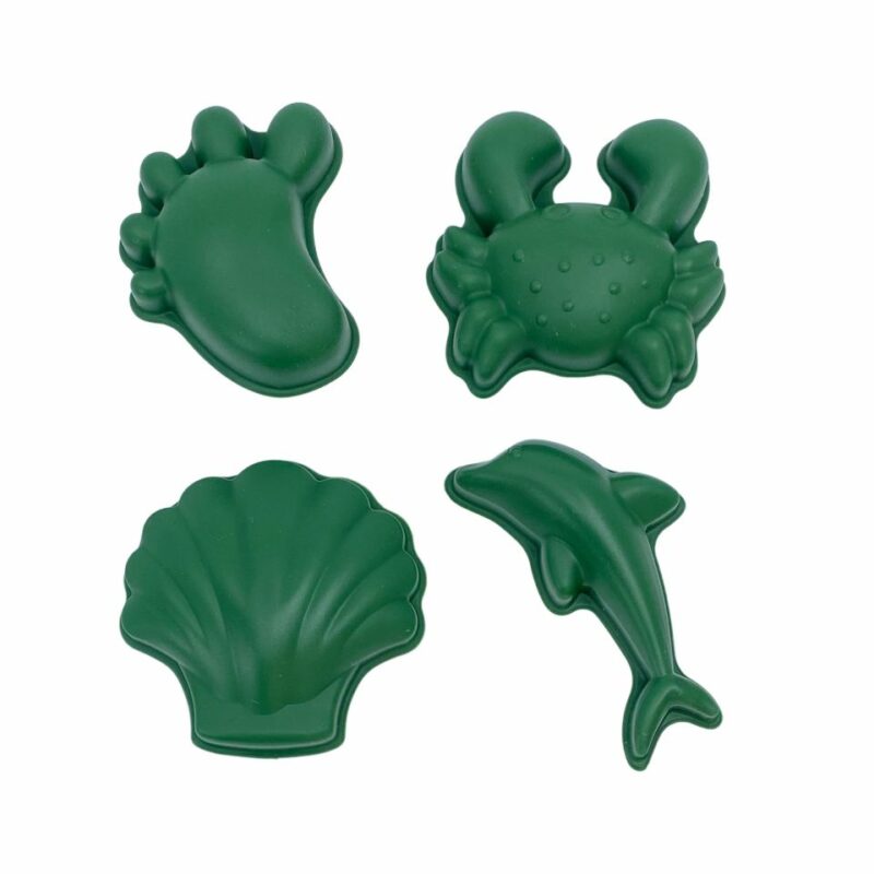Scrunch - Scrunch moulds - Set of 4 (dark moss green)