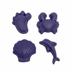 Scrunch - Scrunch moulds - Set of 4 (dark purple)