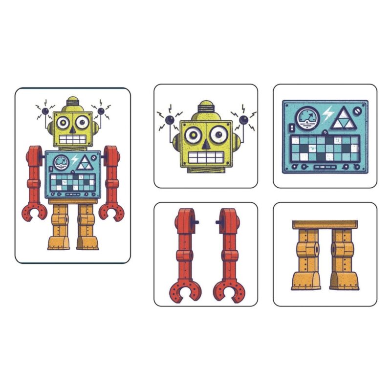 Kartenspiele: Robots von DJECO