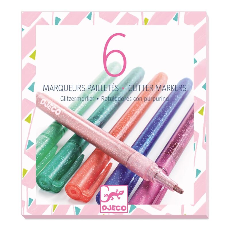 Farben: Glitzer Marker Sweet von DJECO