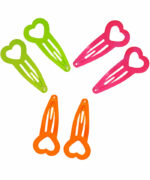 Haarclips Herz neon von GLOBAL AFFAIRS Haarclips Herz neon von GLOBAL AFFAIRS