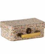 Koffer mit Stoff - Floraler Bluemntraum