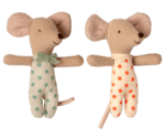 Baby-Mäuse, Zwillinge in Streichholzschachtel