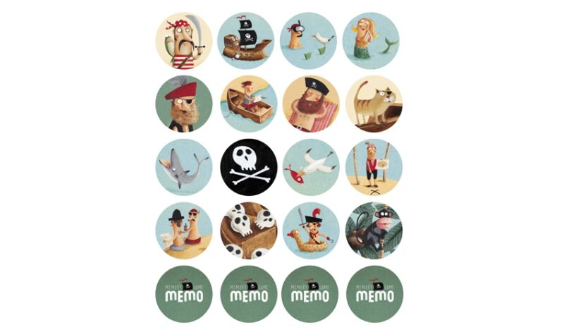Erinnerungsspiel "Memo" - I'm a Pirate – Bild 2