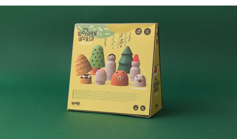Spielfiguren aus Holz "My Wooden World Forest" – Bild 4