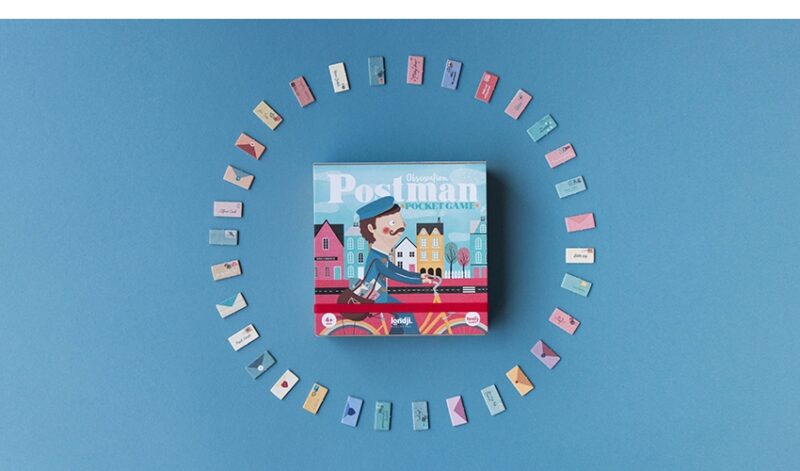 Beobachtungsspiel - Pocket Game "Postman" – Bild 2