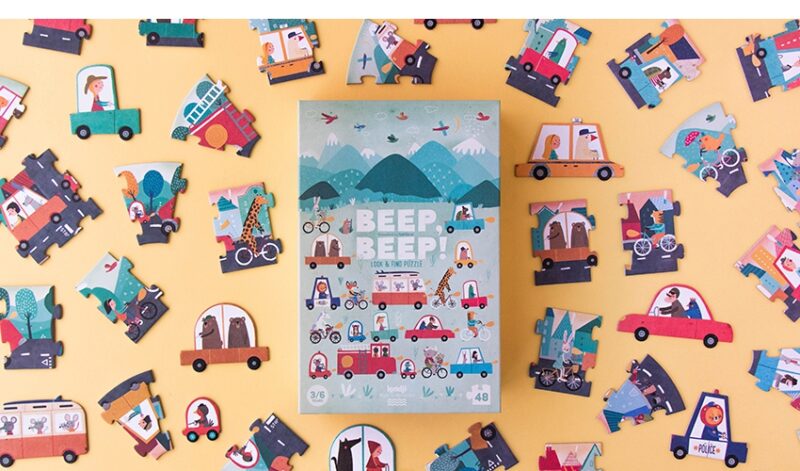 Puzzle "Beep! Beep!" – Bild 2