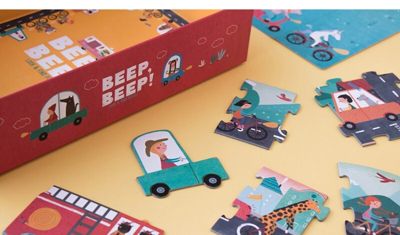 Puzzle "Beep! Beep!" – Bild 4
