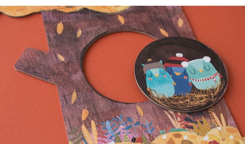 Puzzle "Mon Petit Pommier" - Wendepuzzle mit 2 Szenen – Bild 3
