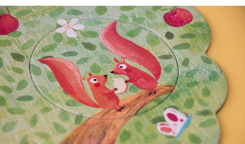 Puzzle "Mon Petit Pommier" - Wendepuzzle mit 2 Szenen – Bild 16