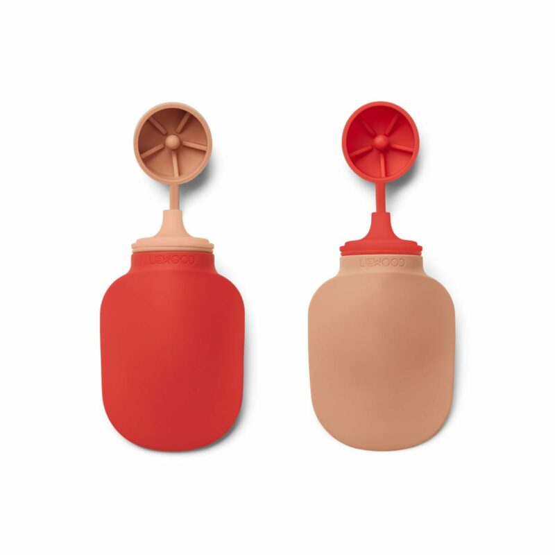 Smoothie Flasche im 2er Set "Silvia Smoothie Bottle" - Apple Red/Tuscany Rose Mix – Bild 2