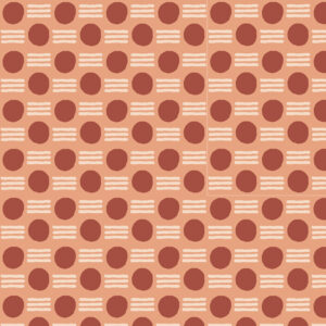Cotton&Steel Fabrics - Feel the Void - Atomic - Baked Clay