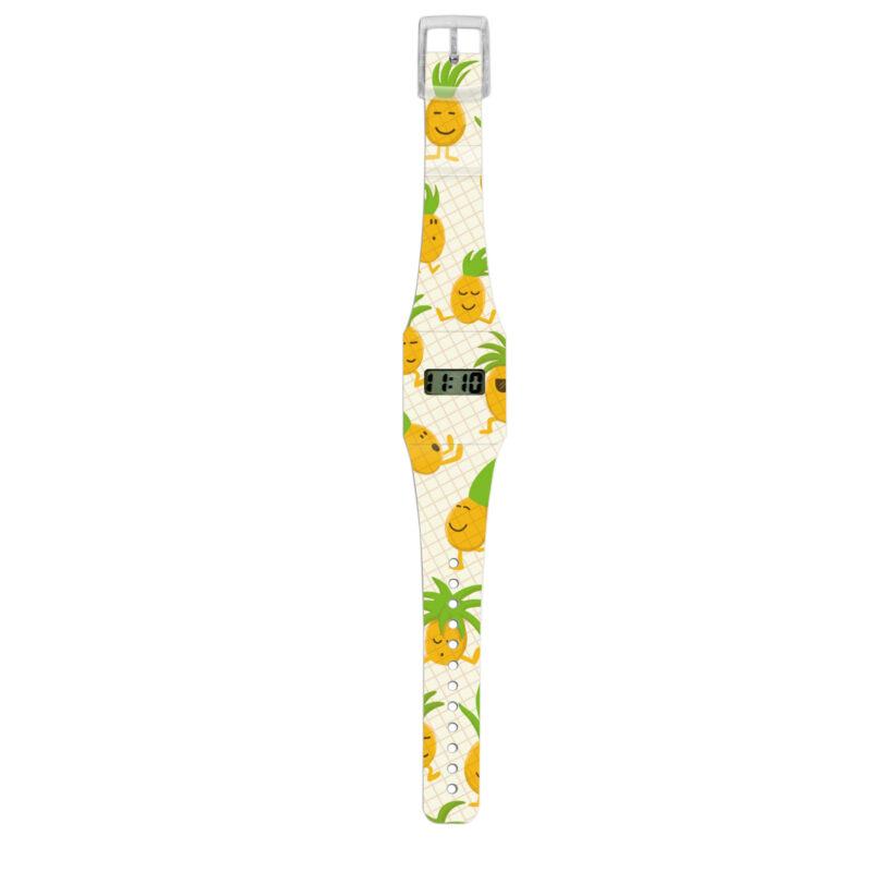 Pappwatch "Kids" - Dancing Pineapple – Bild 2