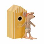 Maileg - Beach mice Big sister in Cabin de Plage Maileg - Beach mice Big sister in Cabin de Plage