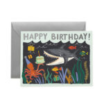 Rifle Paper - Shark Birthday Card Rifle Paper - Shark Birthday Card
