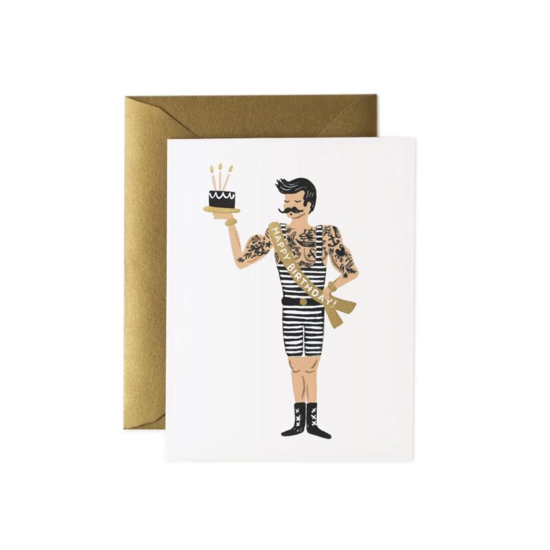 Rifle Paper - Strongman Birthday Rifle Paper - Strongman Birthday
