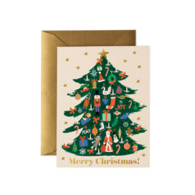 Rifle Paper - Trimmed Tree Card