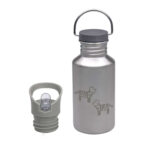 Trinkflasche Kinder - Edelstahl, Safari Tiger