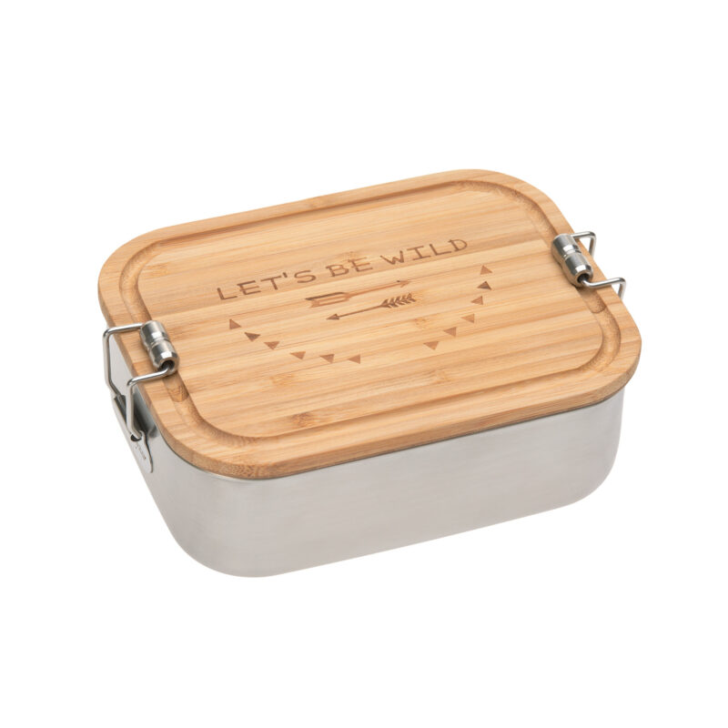 Kinder Brotdose Edelstahl - Lunchbox, Adventure
