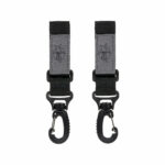 Kinderwagenhaken (2 Stk) - Stroller Hooks, black