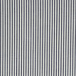 C.Pauli - Popeline fein Stoff - feine Webstreifen - blue print/weiß