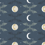 Cotton&Steel Fabrics - Camp Creek - Harvest Moon - Night
