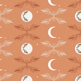 Cotton&Steel Fabrics - Camp Creek - Harvest Moon - Sky