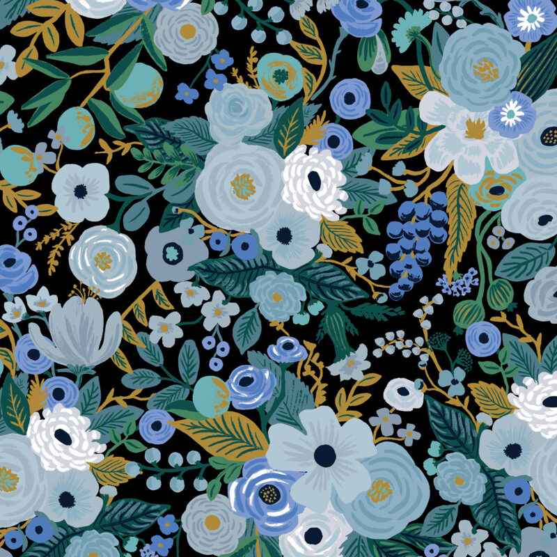 Cotton&Steel Fabrics - Garden Party - Blue