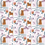 Cotton&Steel Fabrics - Glory - Elsies Cat - Sunset