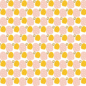 Cotton&Steel Fabrics - Mountains Rocks and Pebbles - Sweet Pebbles - Morning Sunshine Metallic
