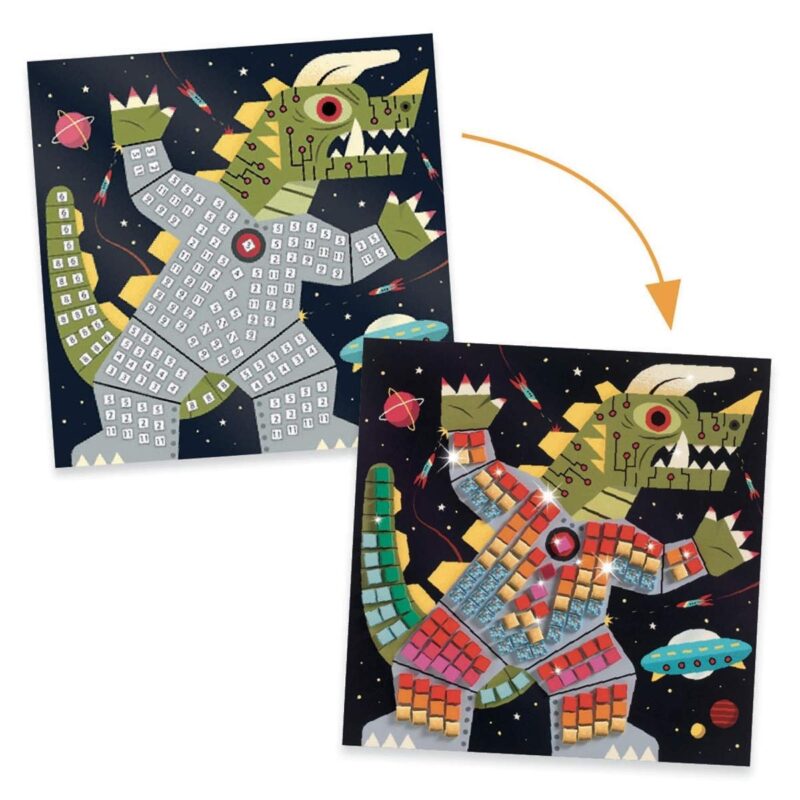 Mosaike: Space Mosaike: Space battle von DJECObattle von DJECO