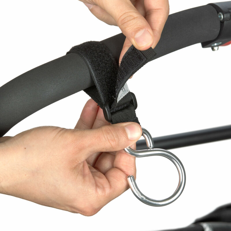 Kinderwagenhaken "Stroller Hooks" 2er Set – Metal – Bild 3