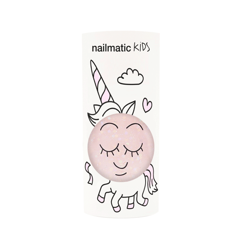 Nailmatic - Nailmatic Nagellack (TRANSP. ROSE PAILLETE) - Polly