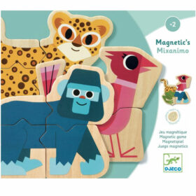 Djeco - Holz Magnete Mixanimo