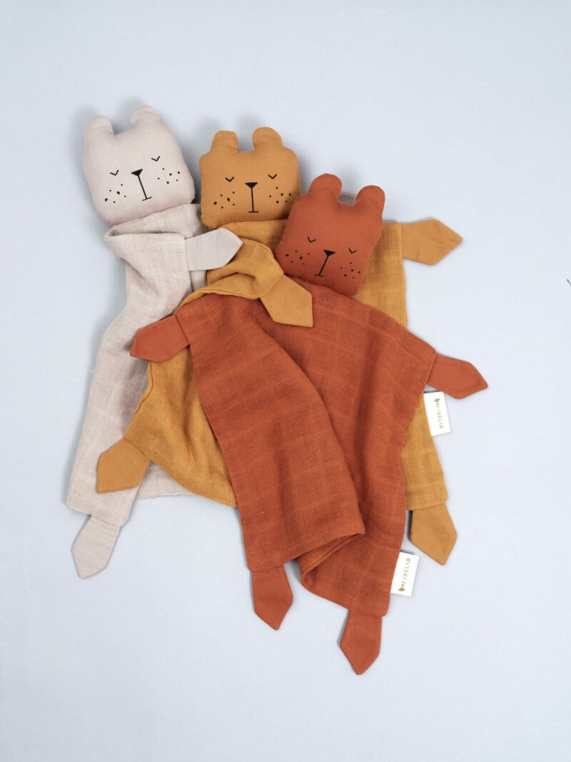 Schmusetuch "Animal Cuddle" – Bear Cinnamon – Bild 2