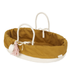 Fabelab - Doll Basket with cover - Ochre Fabelab - Doll Basket with cover - Ochre
