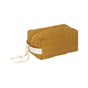 Fabelab - Quilted toiletry bag - Ochre