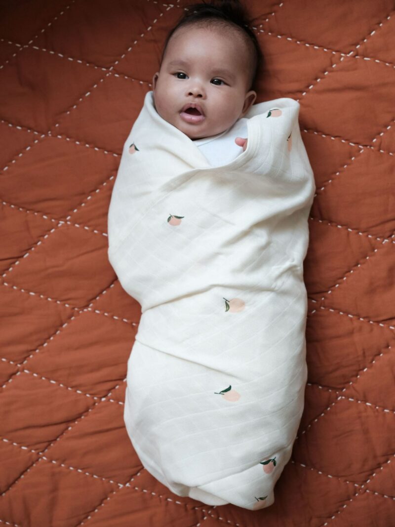 Mulltuch "Swaddle" -  Peach – Bild 2