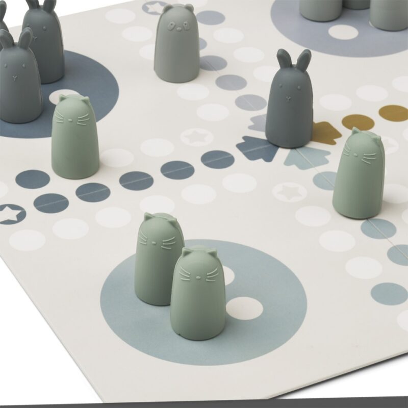 Ludo-Spiel "Sarah" – Blue Multi Mix – Bild 2