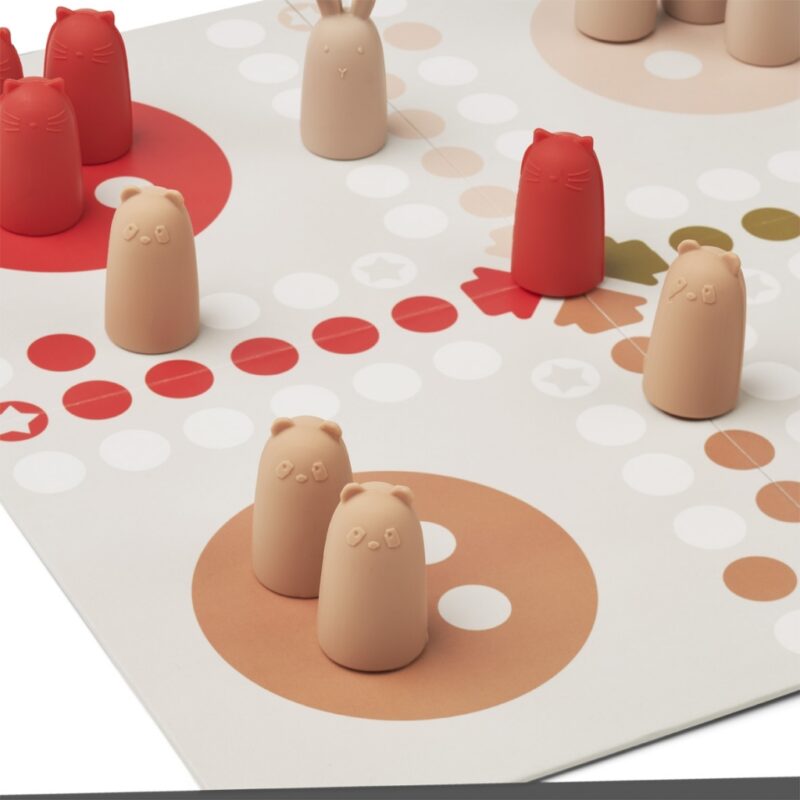 Ludo-Spiel "Sarah" – Rose Multi Mix – Bild 2