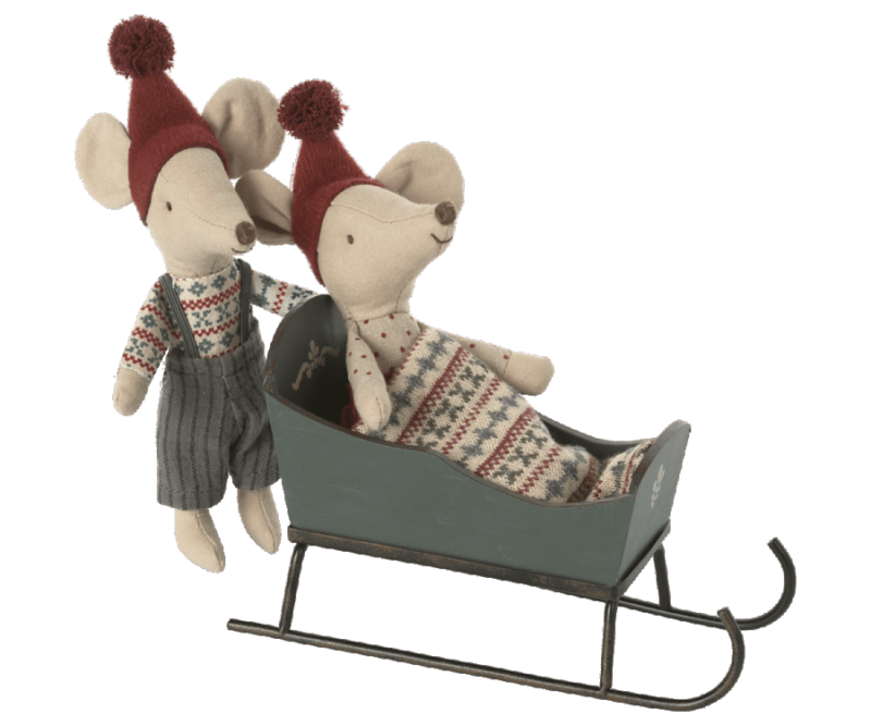 Schlitten für kleine Weihnachtsmäuse – Bild 2