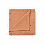 BEN MUSLIN SWADDLE PRINT CLASSIC DOT TUSCANY ROSE