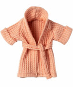 Maileg - Bathrobe - Coral